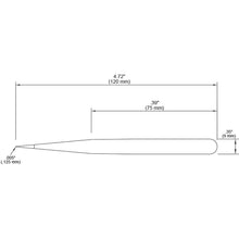 Load image into Gallery viewer, Tweezers - Tronex 3 SS Straight Tip, Very Fine