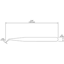 Load image into Gallery viewer, Tweezers - Tronex 3CB SS Bent Tip, Very Fine