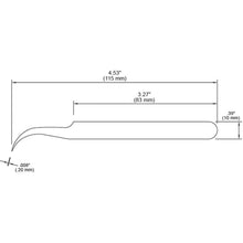 Load image into Gallery viewer, Tweezers - Tronex 7 SS Curved Tip, Very Fine