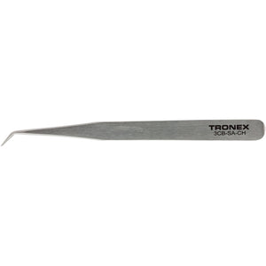 Tweezers - Tronex 3CB SS Bent Tip, Very Fine