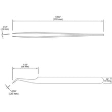 Load image into Gallery viewer, Tweezers - Tronex 51 SS Bent, Very Fine
