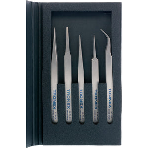 Tweezers - Tronex Titanium TWEEZER KIT INCLUDING STYLE 1, 2A, 3C, 5, 7