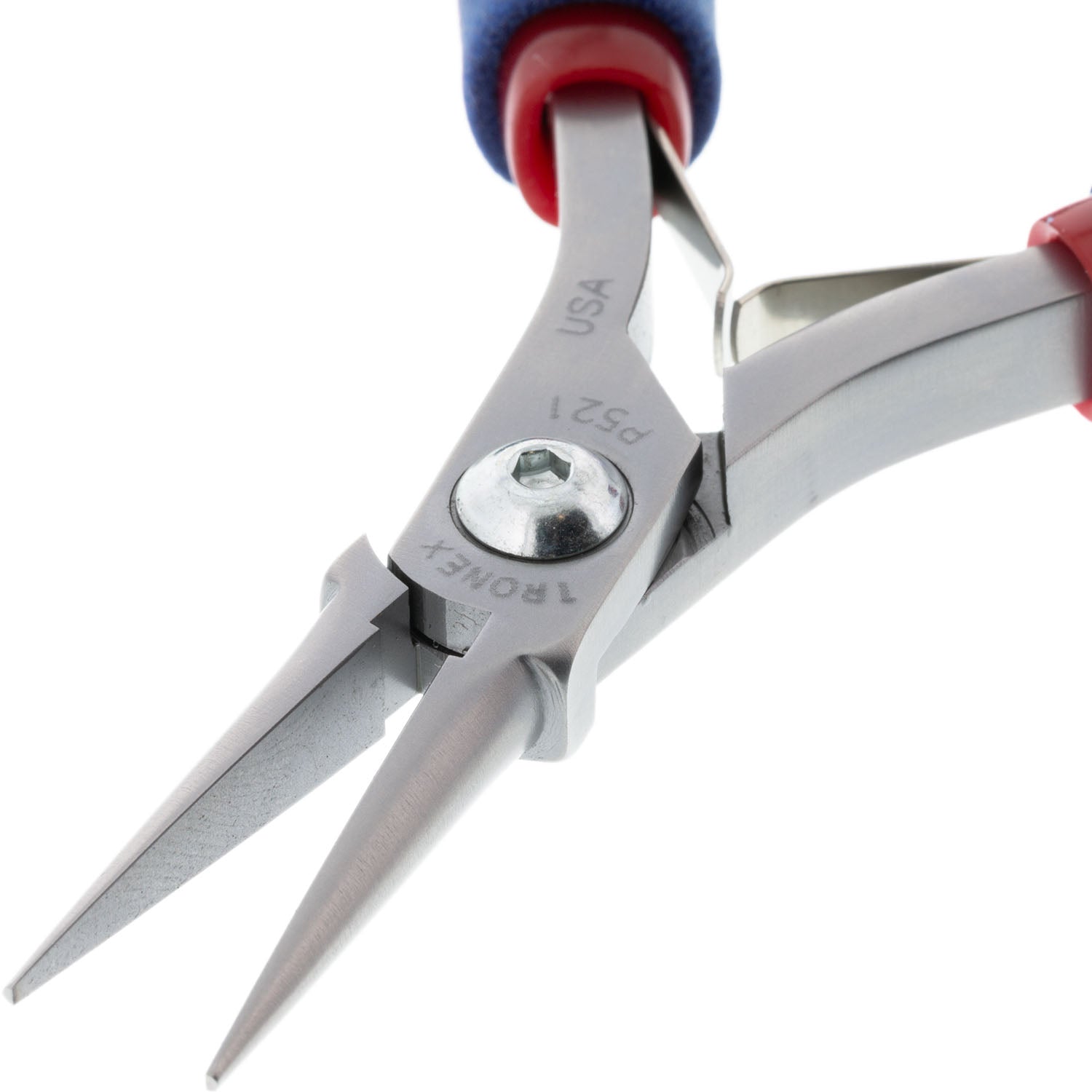 Grounded Pliers - Tronex Needle Nose Pliers For Micro Welders - Long T –  Tronex Tools