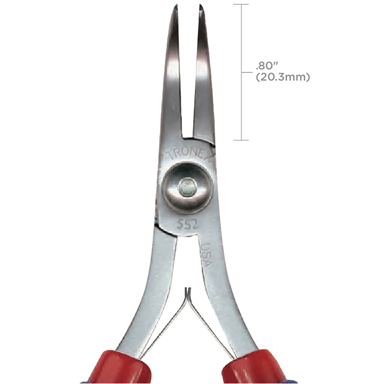 Tronex 551 Bent Nose Pliers, Fine Tips, Standard Handle – SMT Supplies