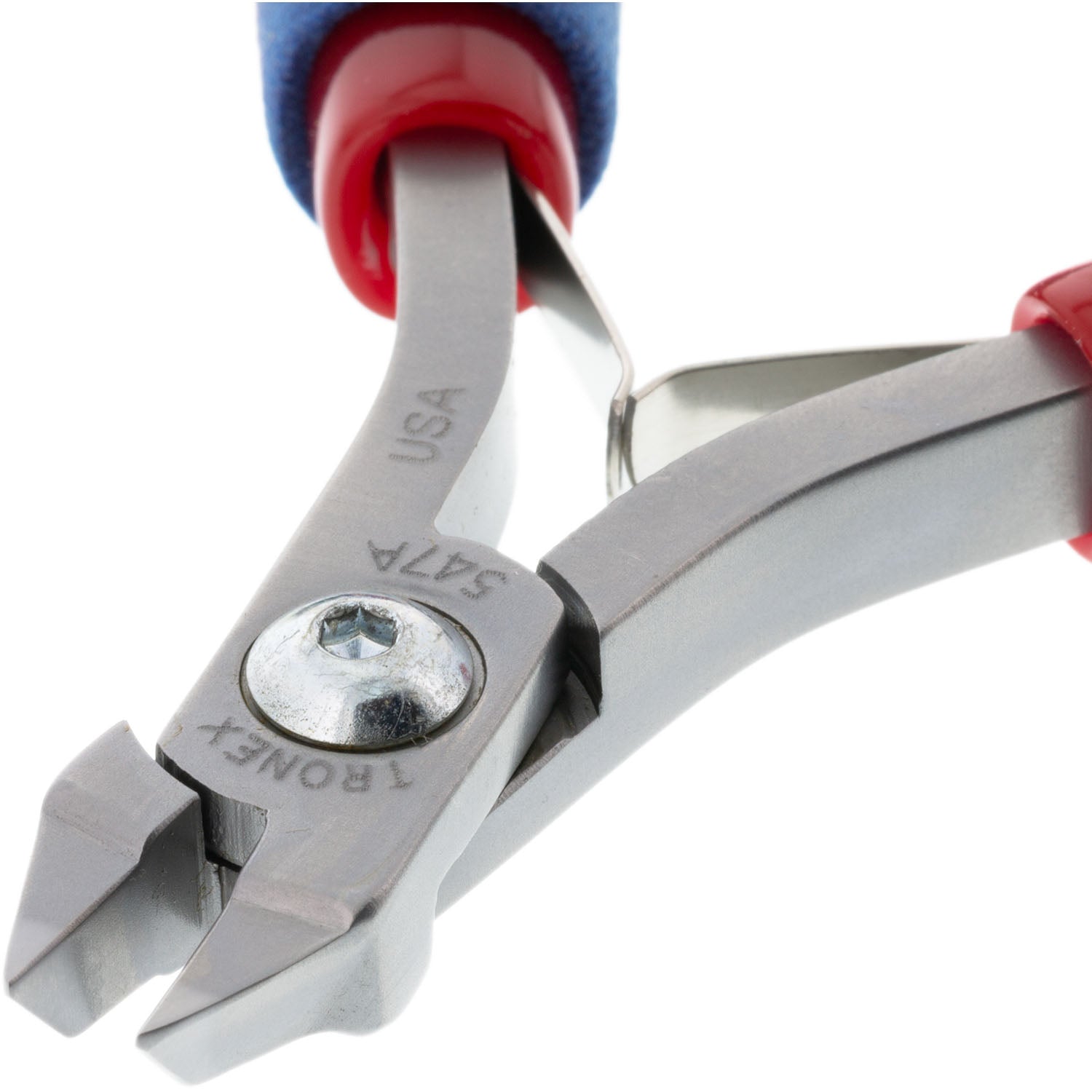 Tronex P547A & P747A Oblique Nose Chainmaille Pliers | Stubby