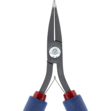 Load image into Gallery viewer, Grounded Pliers – Tronex Fine Bent Nose For Micro Welders - Bent Long Tip

