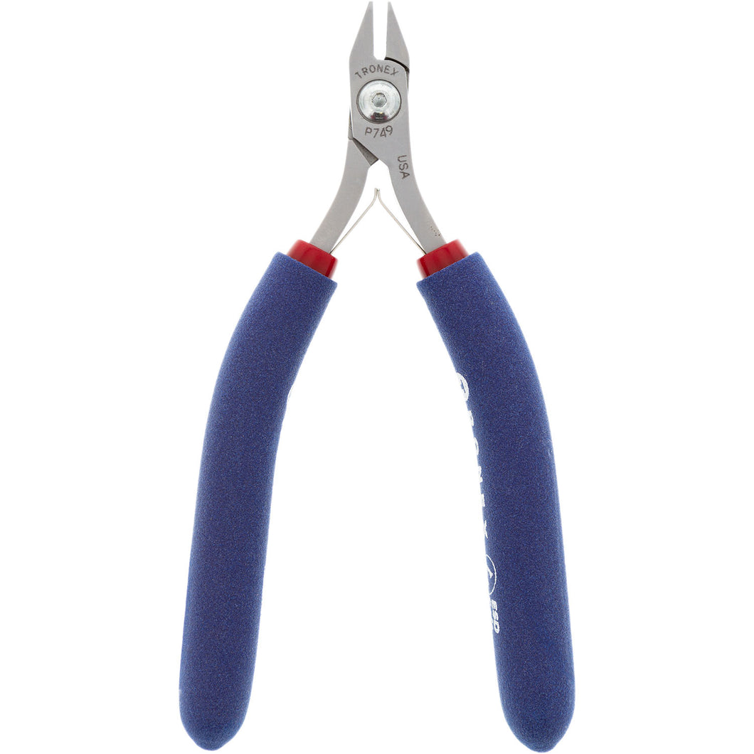 P549/P749 • Flat Nose Pliers - Chainmaille Stubby (Medium Duty)