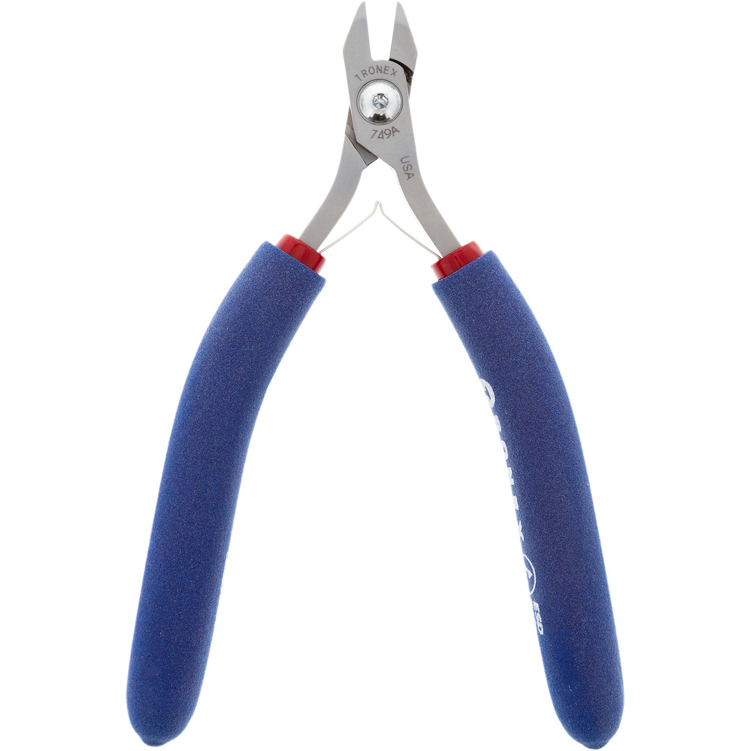 P549A/P749A • Oblique Nose Pliers - Chainmaille Stubby