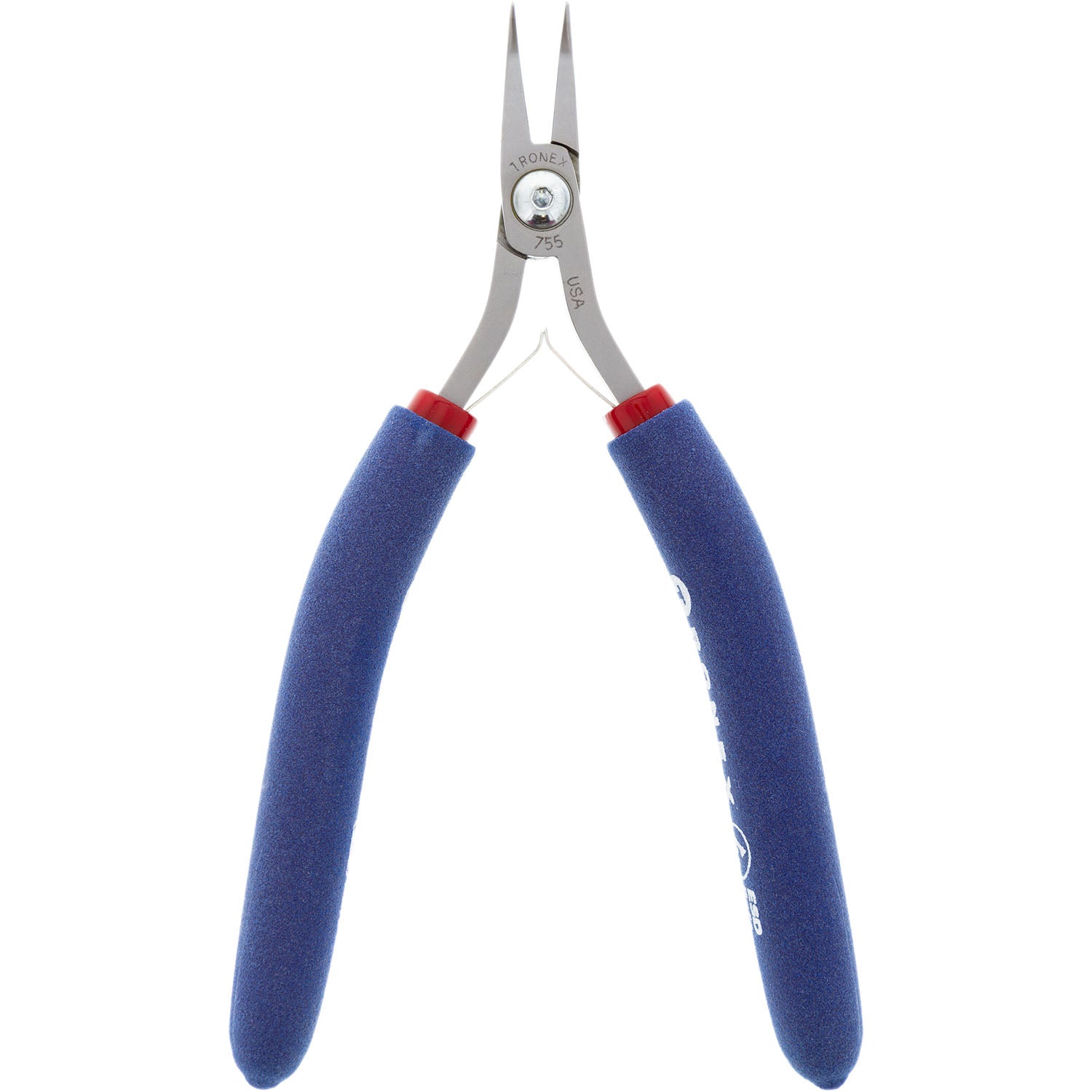 WISEPRO Mini Needle Nose Pliers Set - Bent & Straight Tips, Carbon Steel, Comfort Grip, For Jewelry & Wire Work